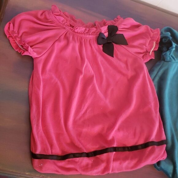 Cute Pair of Healthtex Girls Tops Sz 18 Mos - Picture 2 of 11